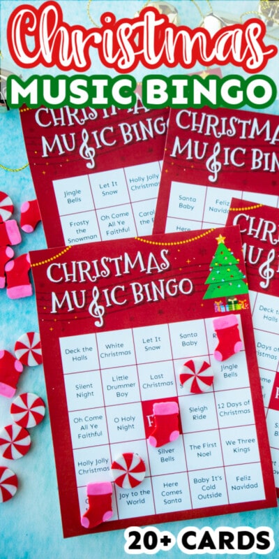 Free Printable Christmas Music Bingo Cards - 51