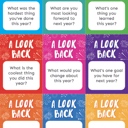 Colorful New Year questions