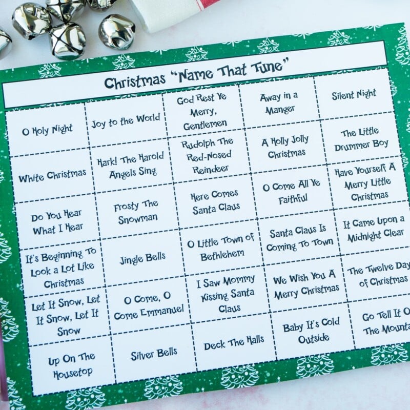 Free Printable Christmas Jeopardy - Christmas Name That Tune 2 1 E1607464326635 800x800 