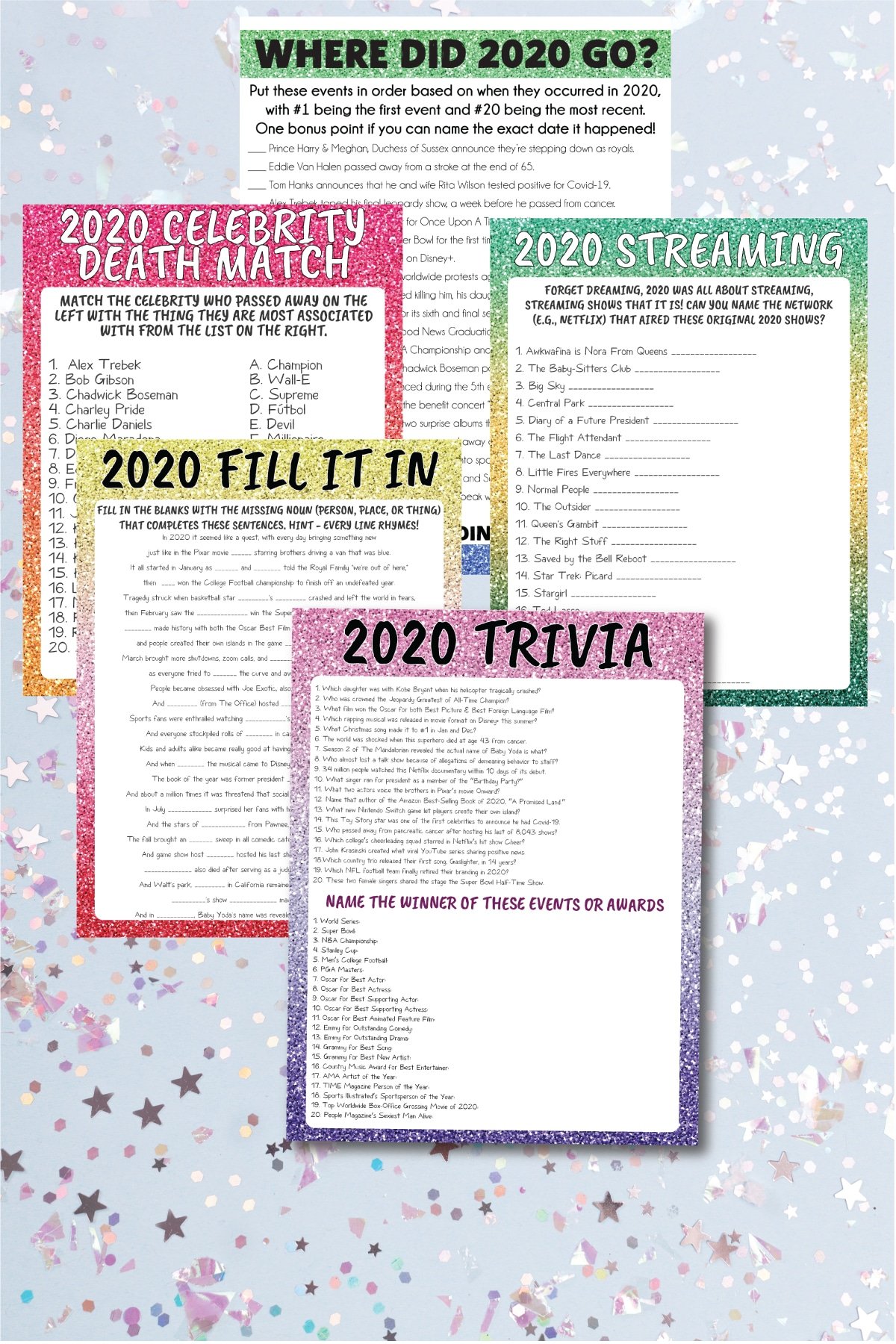 Free Printable 2020 Trivia Games For New Year S Eve Play Party Plan