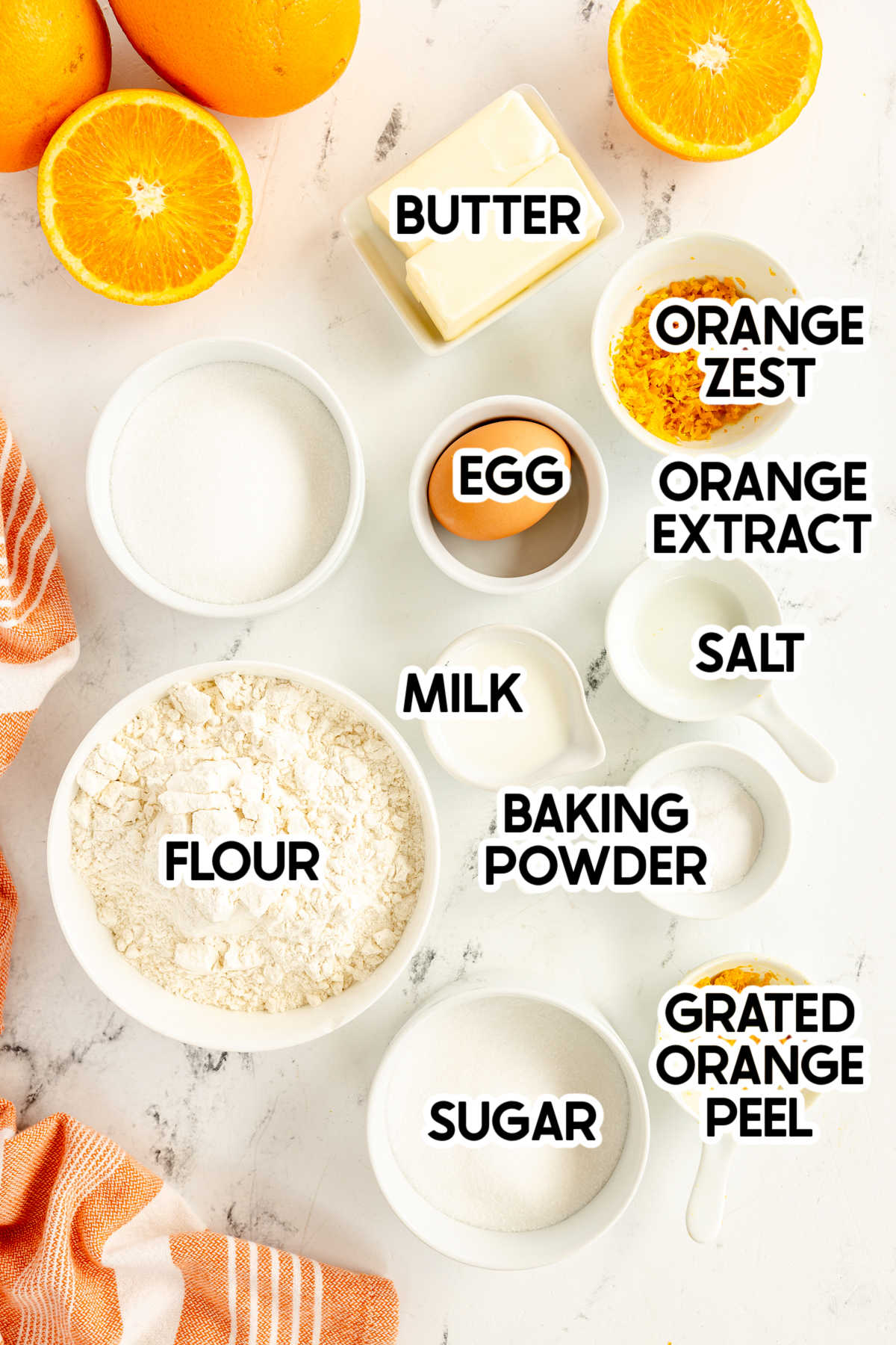 receptai, kaip gaminti apelsininius cukrinius sausainius su etiketėmis