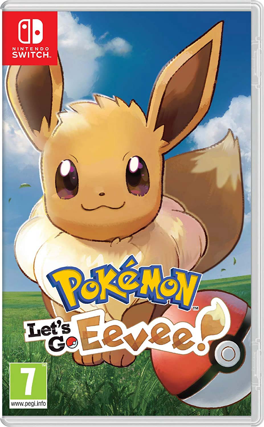 Cover of Let's Go Eevee Nintendo Switch game