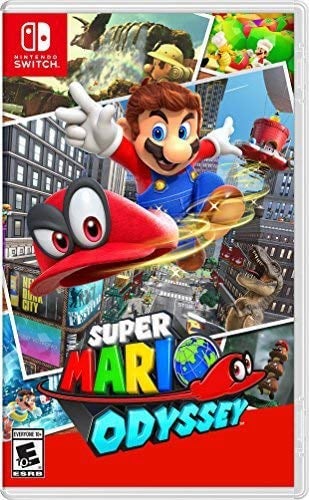 Super Mario Odyssey game cover