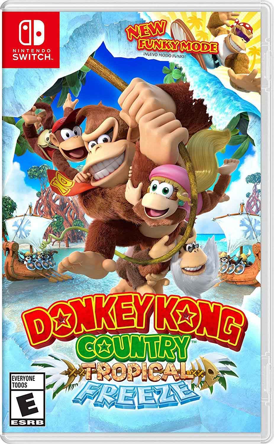 Donkey Kong Tropical Freeze game cover