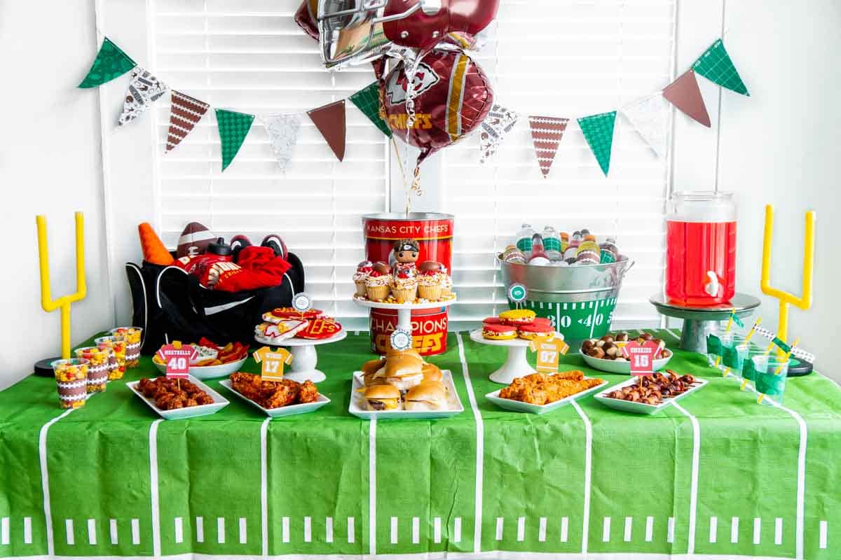 Game Day Favorite Recipes, DIY Decor & FREE Football Printables - Party  Ideas