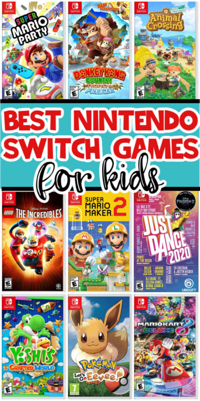 The 16 Best Nintendo Switch Games for Kids