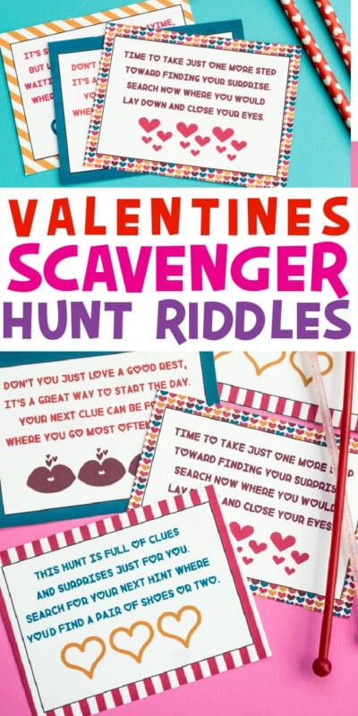 Hunt boyfriend scavenger for Date Night