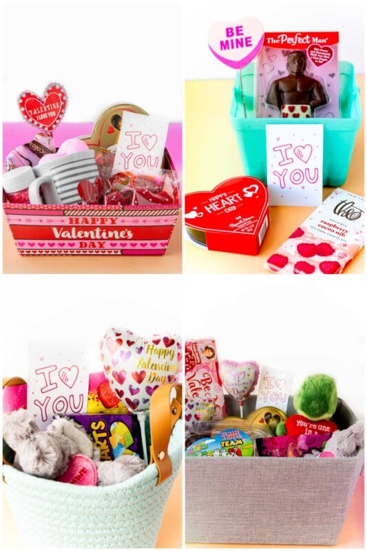 DIY Valentine's Day Gift Basket Ideas