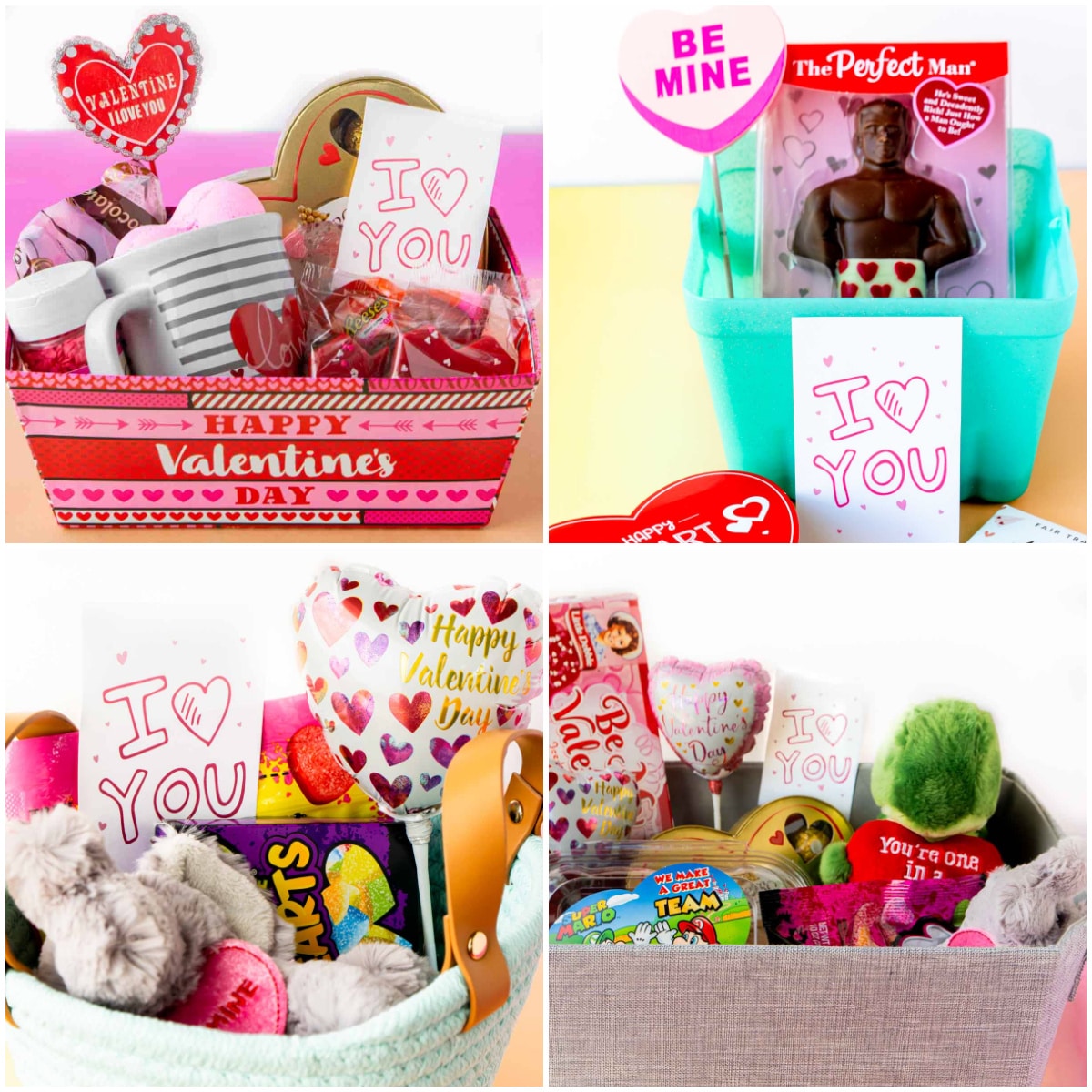 DIY Valentine's Day Gift Baskets