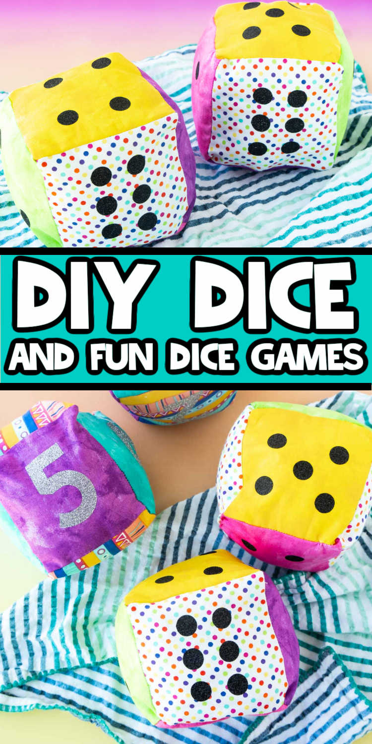 free diy dice design for group dice games play party plan
