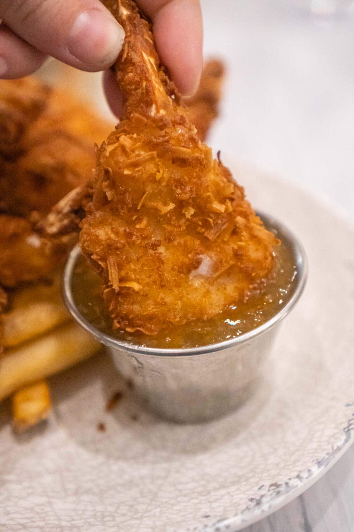 Coconut shrimp at License to Chill at Margaritaville