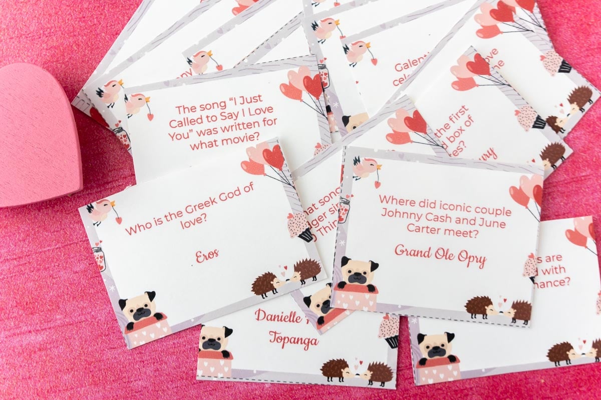 Valentines Day Trivia Questions  Free Printable   - 98