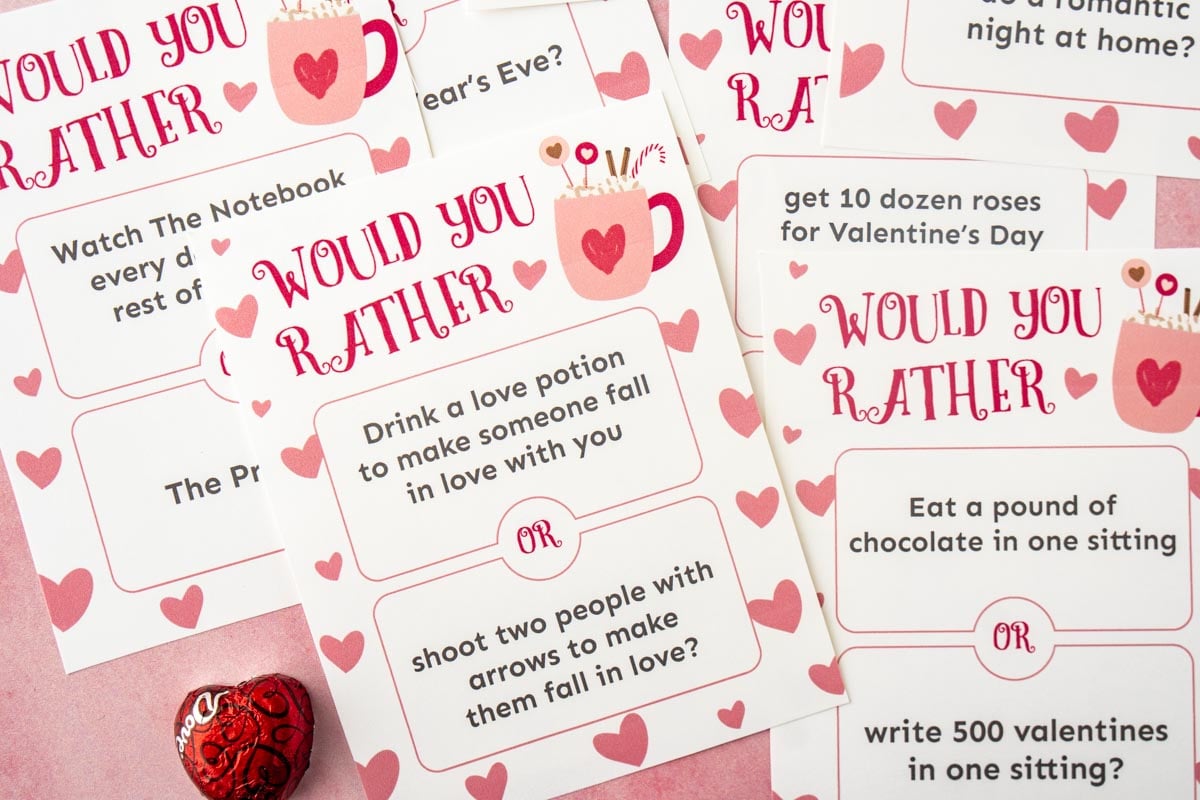 Would You Rather - Valentine's Edition, Games