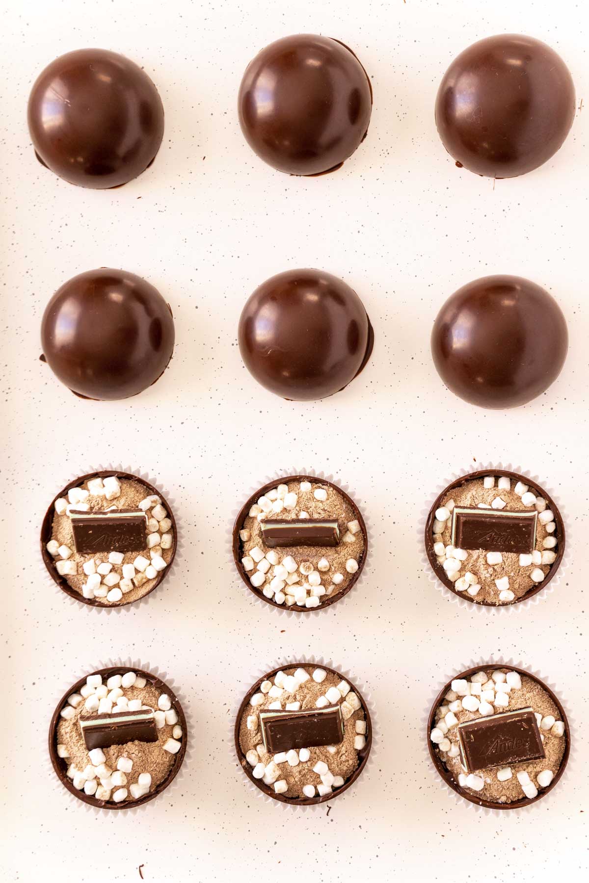 Mint Hot Chocolate Bombs  St  Patrick s Day Treat   - 58