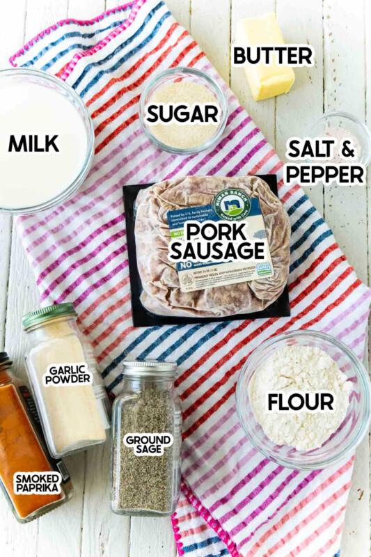 The Best White Sausage Gravy - Play Party Plan