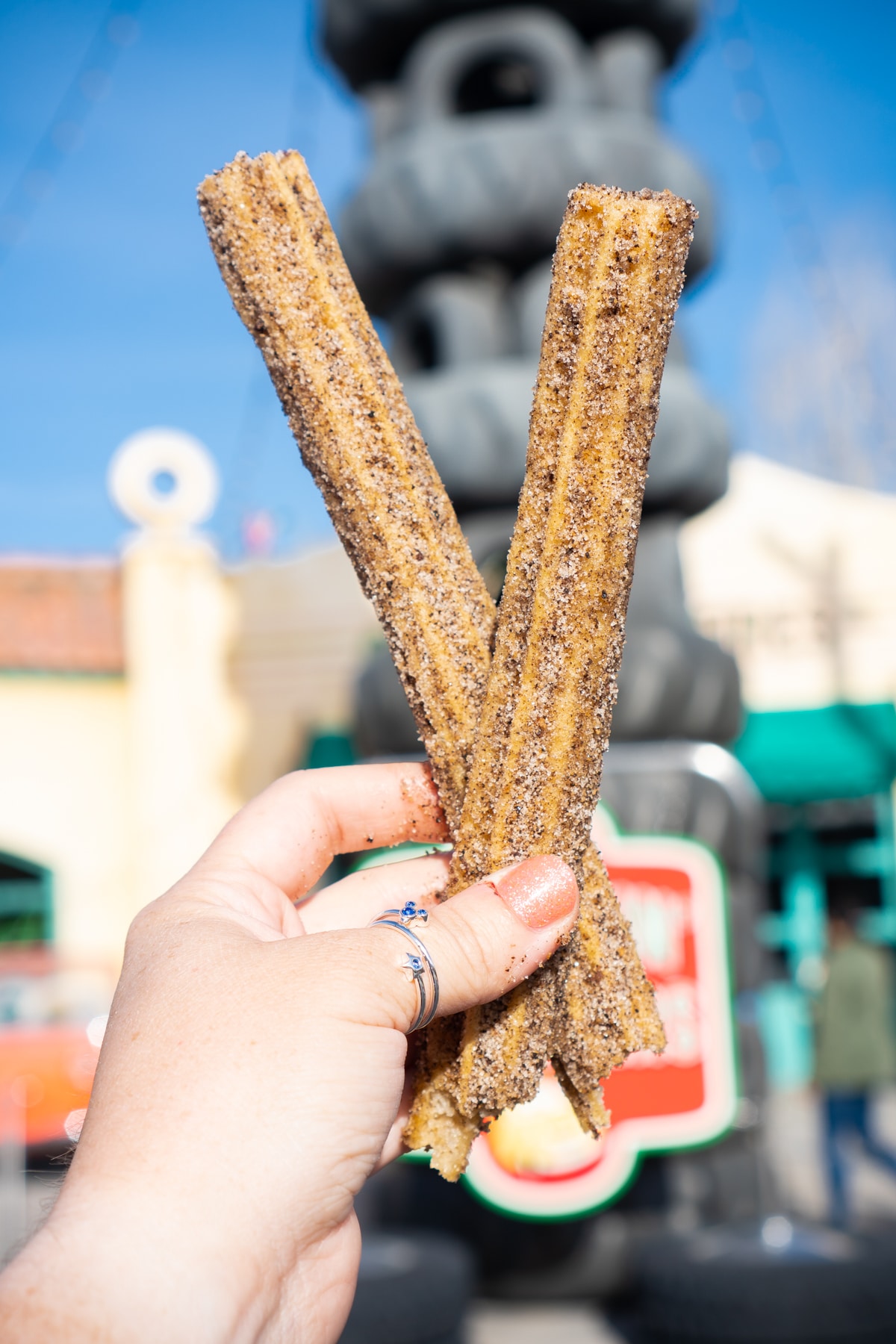 Cookies and cream churros from Cozy Cone