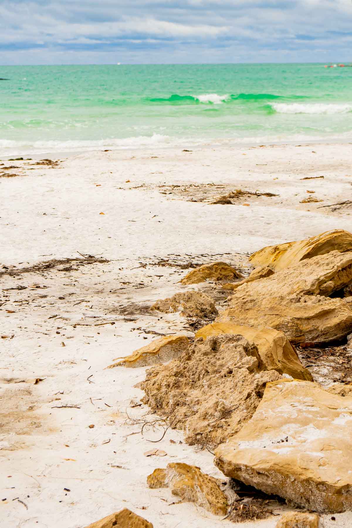 Rocks on the beach