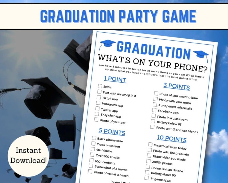 what's in your phone graduation edition