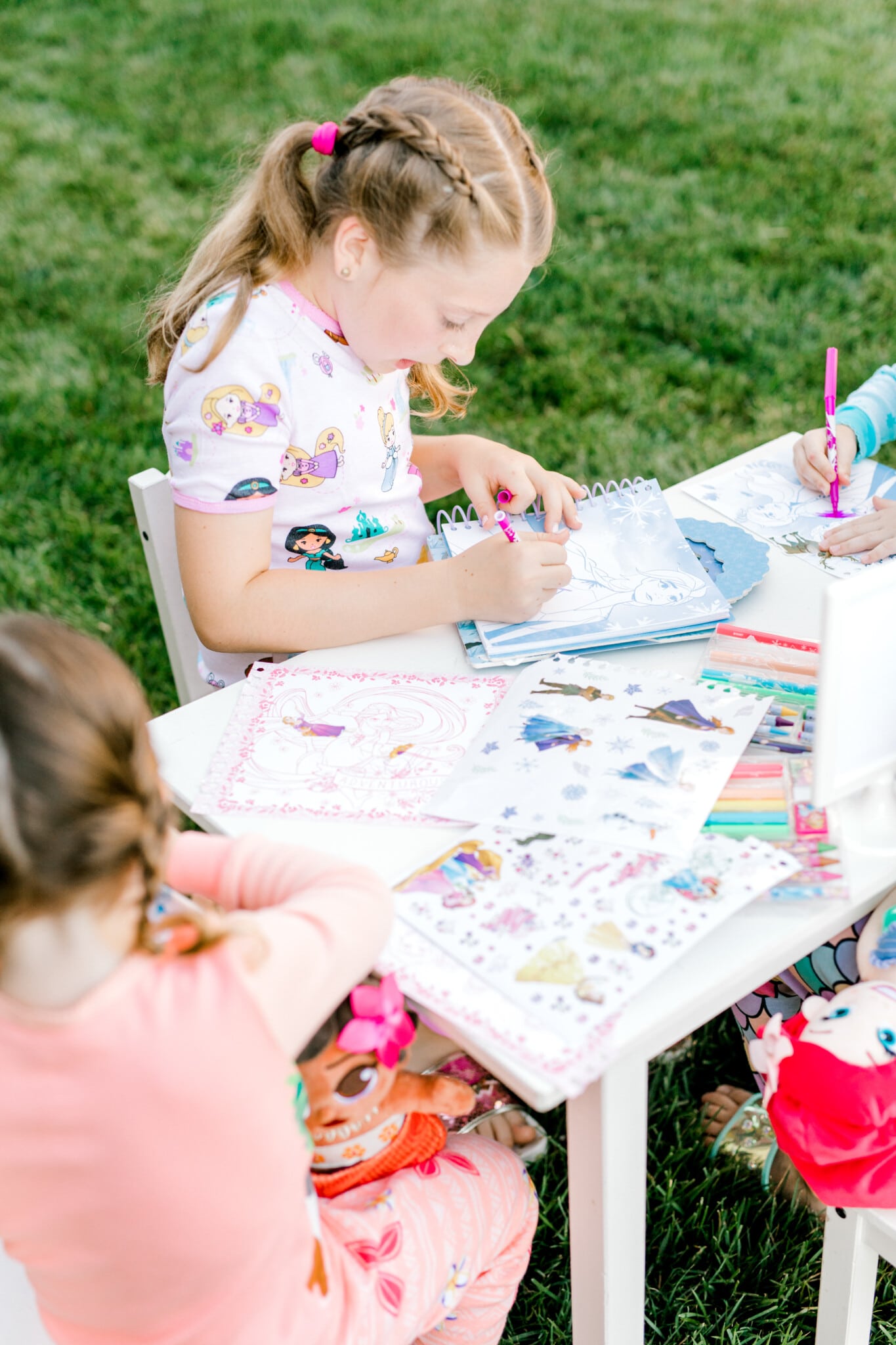 girl coloring princess pictures