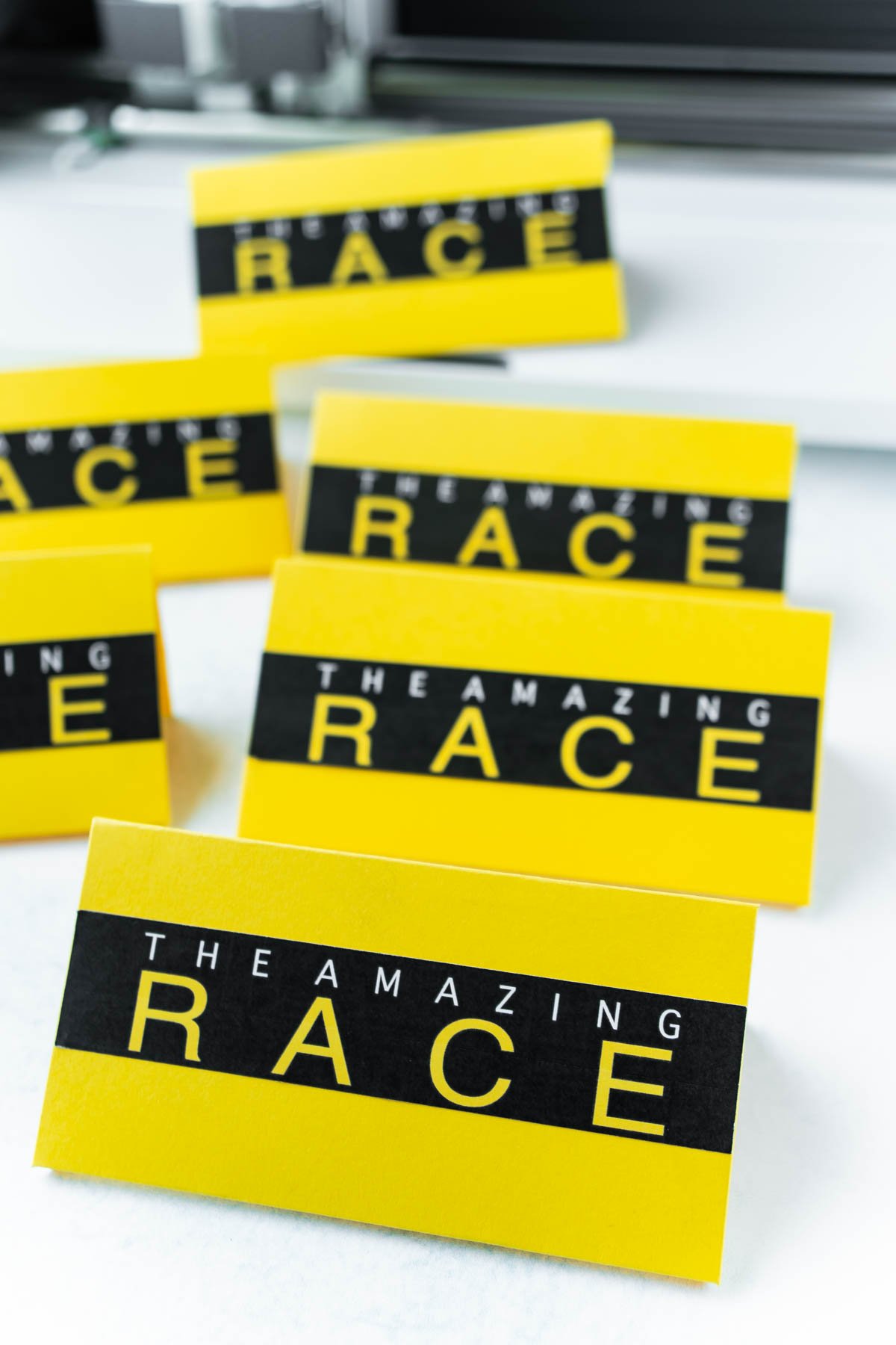 Amazing Race envelopes