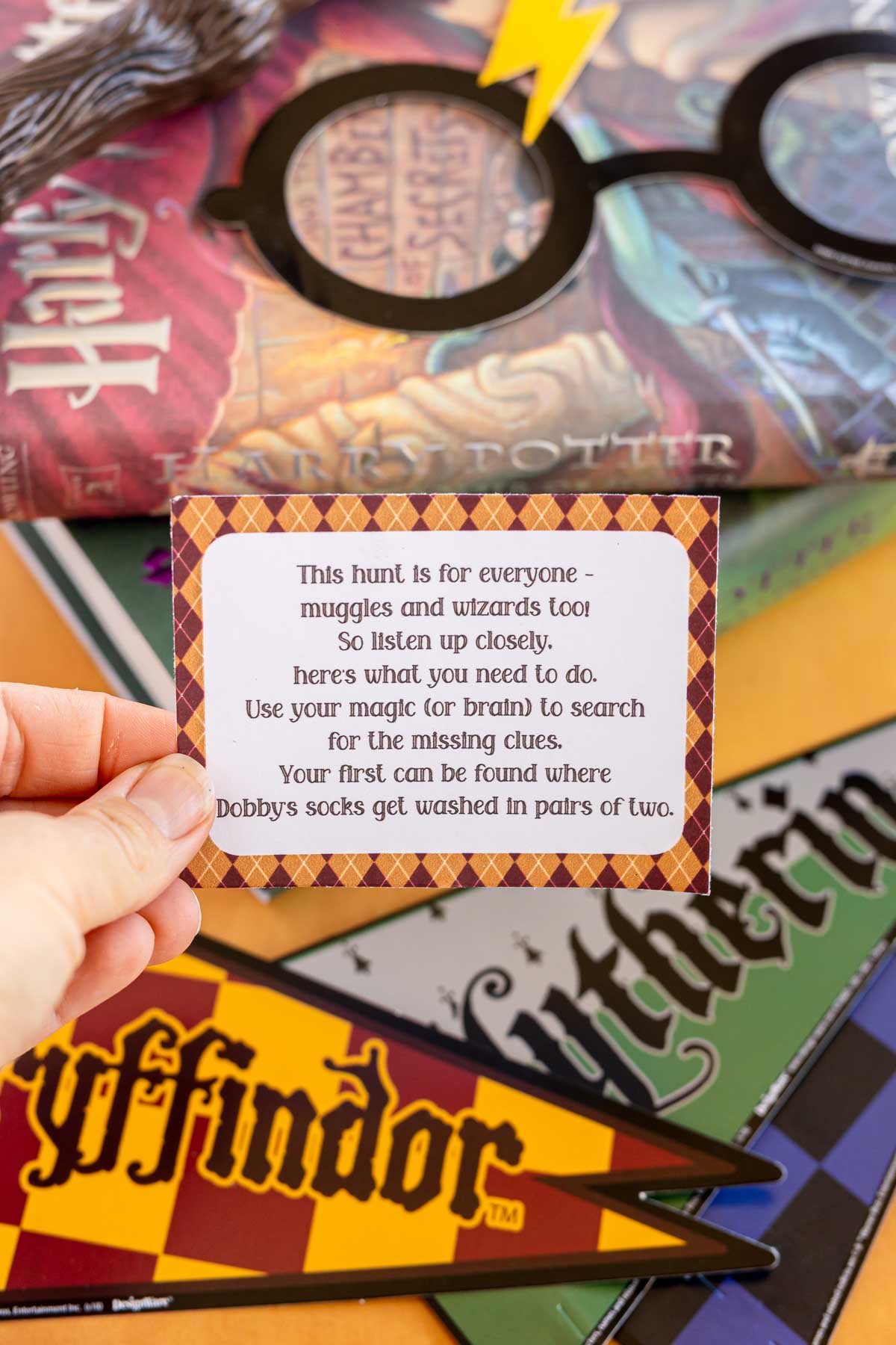 This is how we do a 'Harry Potter Party Hunt