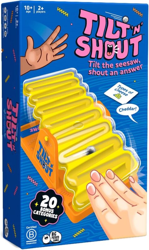 tilt and shout game