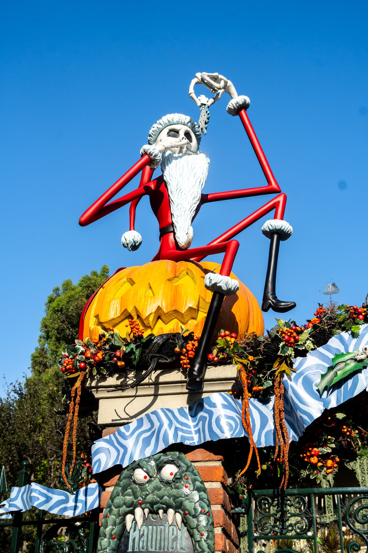 Jack Skellington at Haunted Mansion