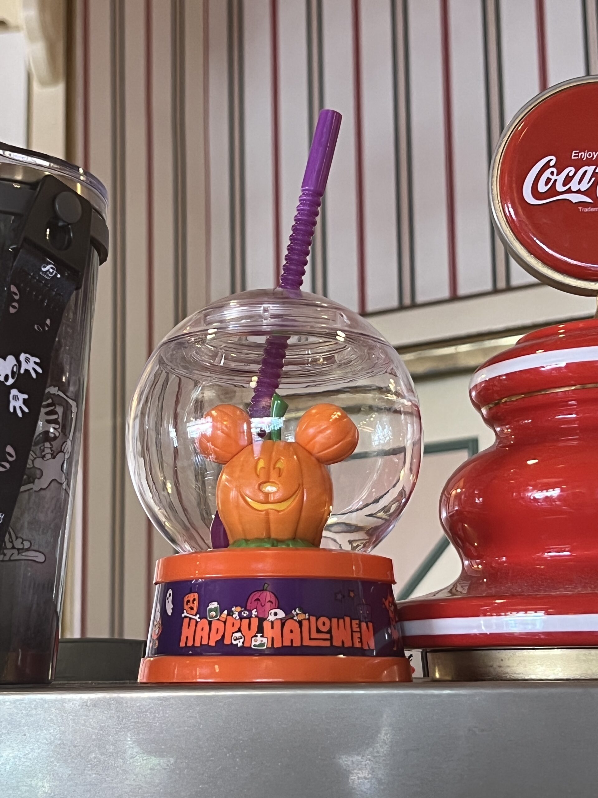 Halloween tumbler at Disneyland