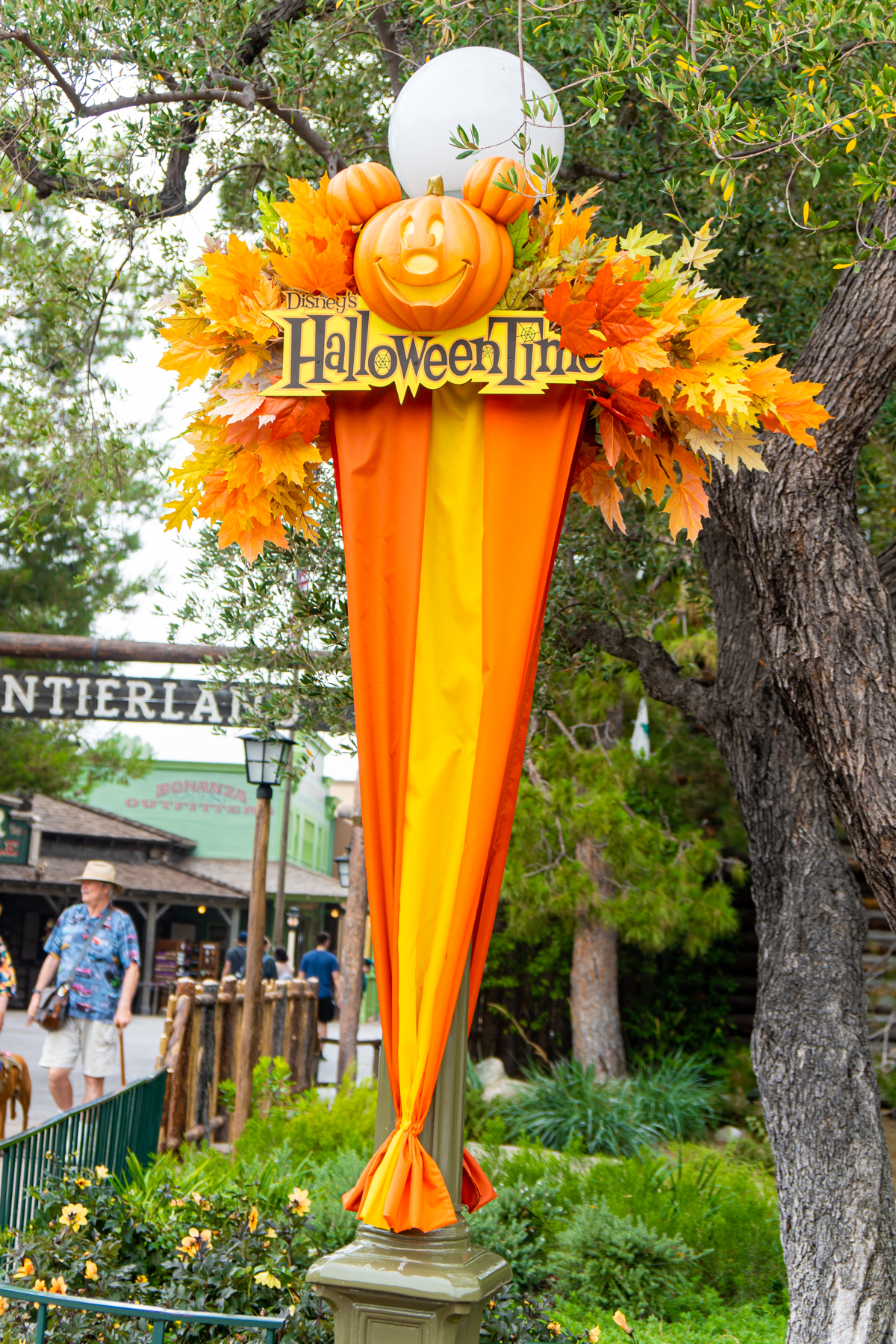 Disneyland Halloween Time decorations