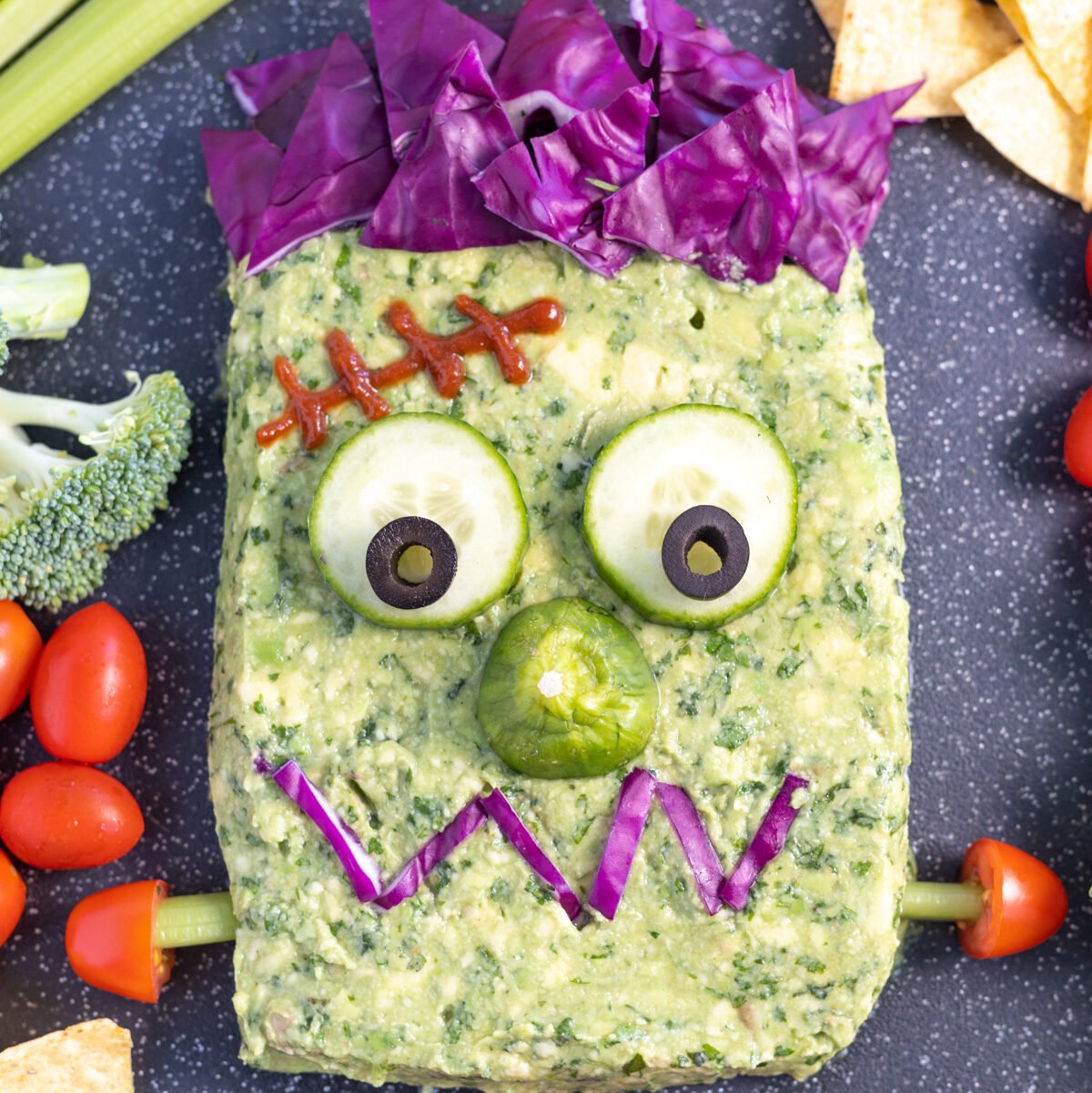 Frankenstein Guacamole Recipe
