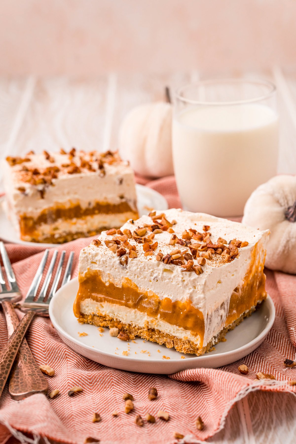 slice of pumpkin delight