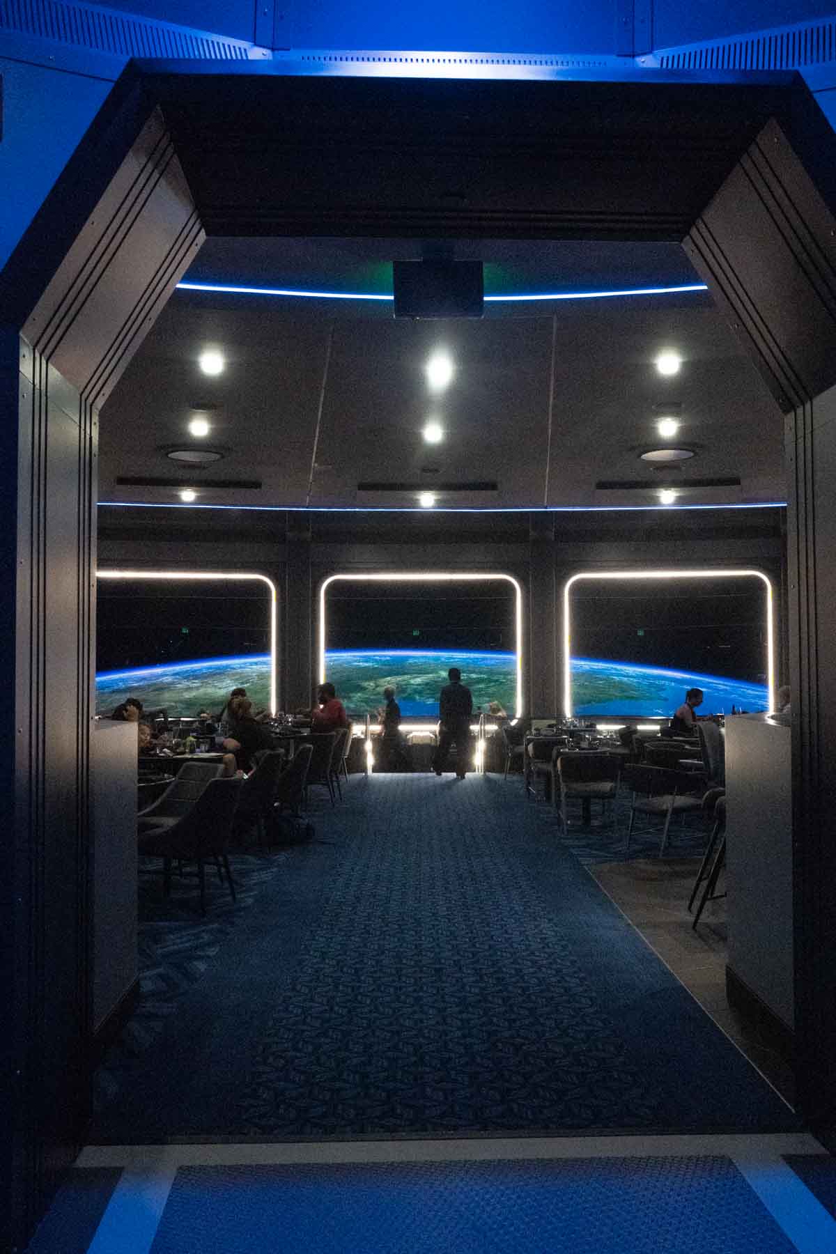 entrance to dining room on Space 220