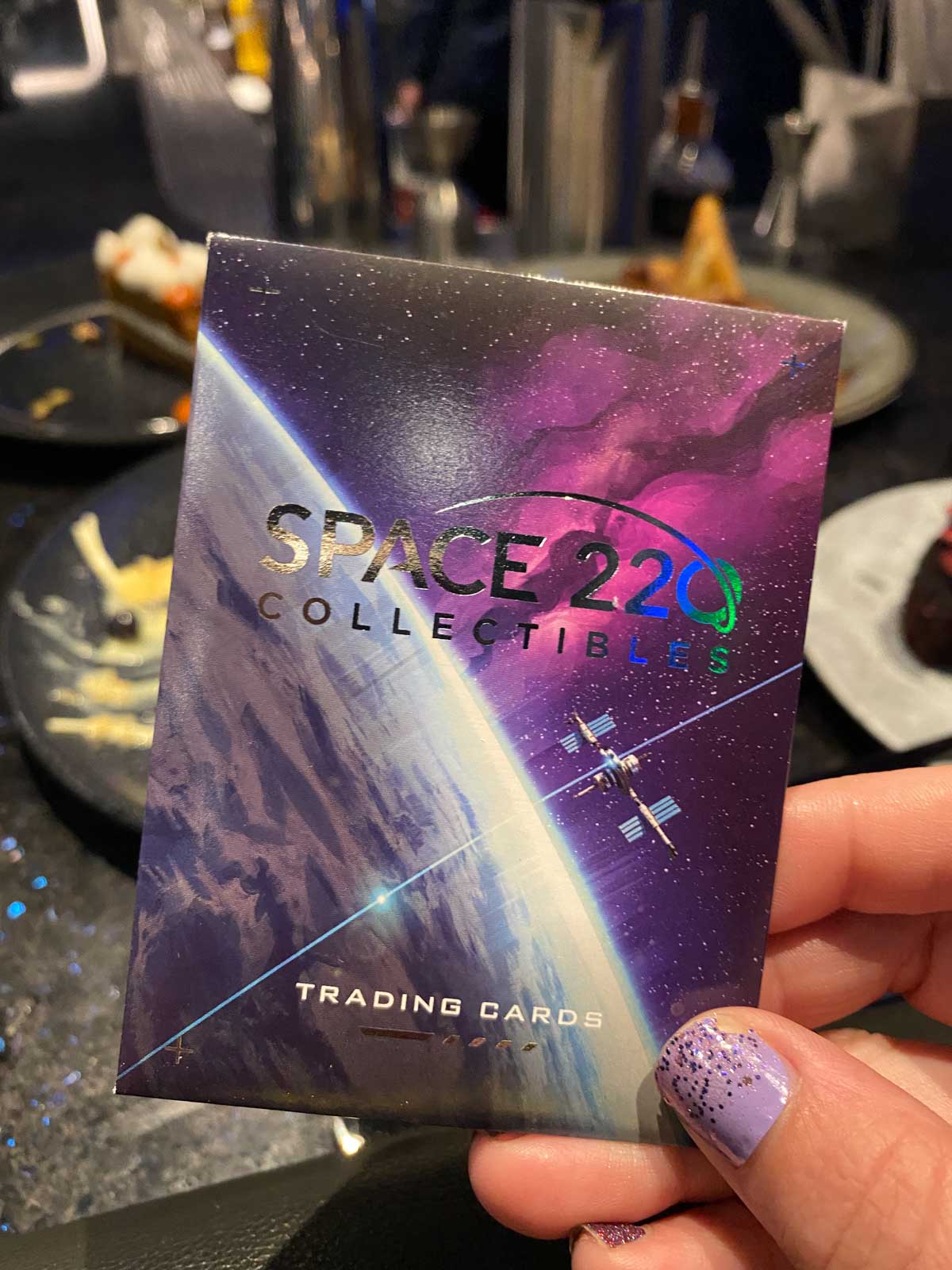 Space 220 trading cards