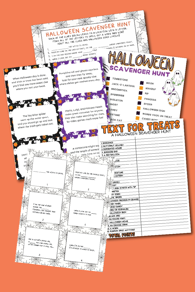 Halloween Treasure Hunt Ideas