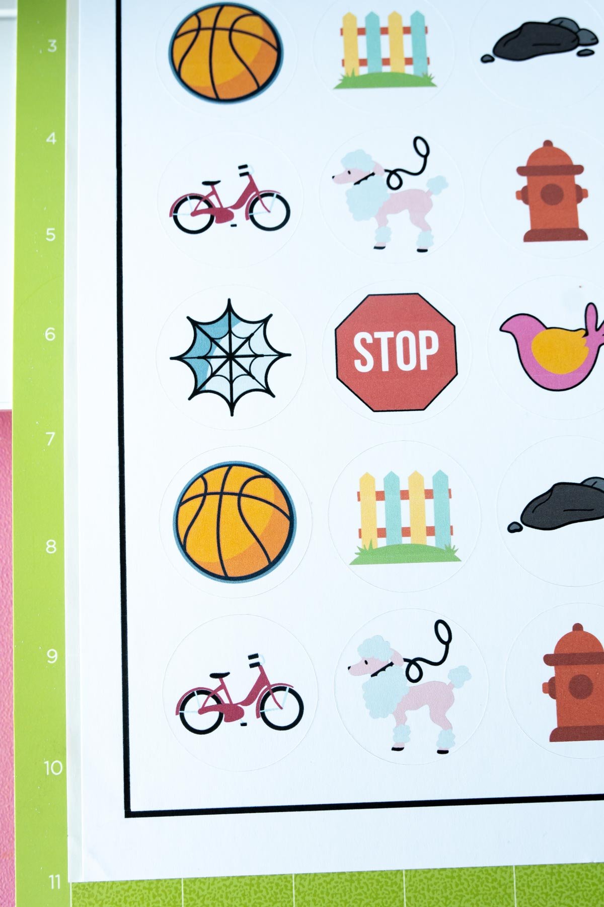 Outdoor Scavenger Hunt with Free Printable Stickers - 31