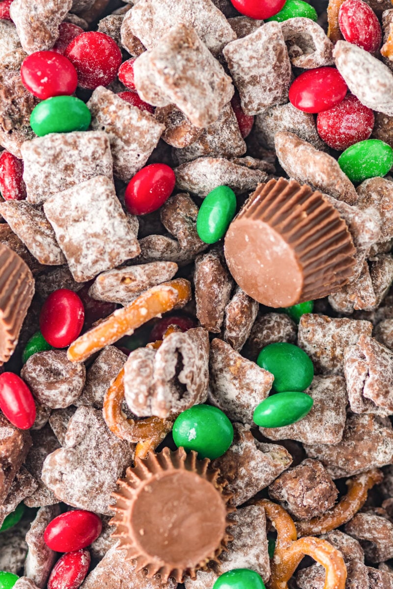Reindeer Chow Christmas Snack Mix Play Party Plan