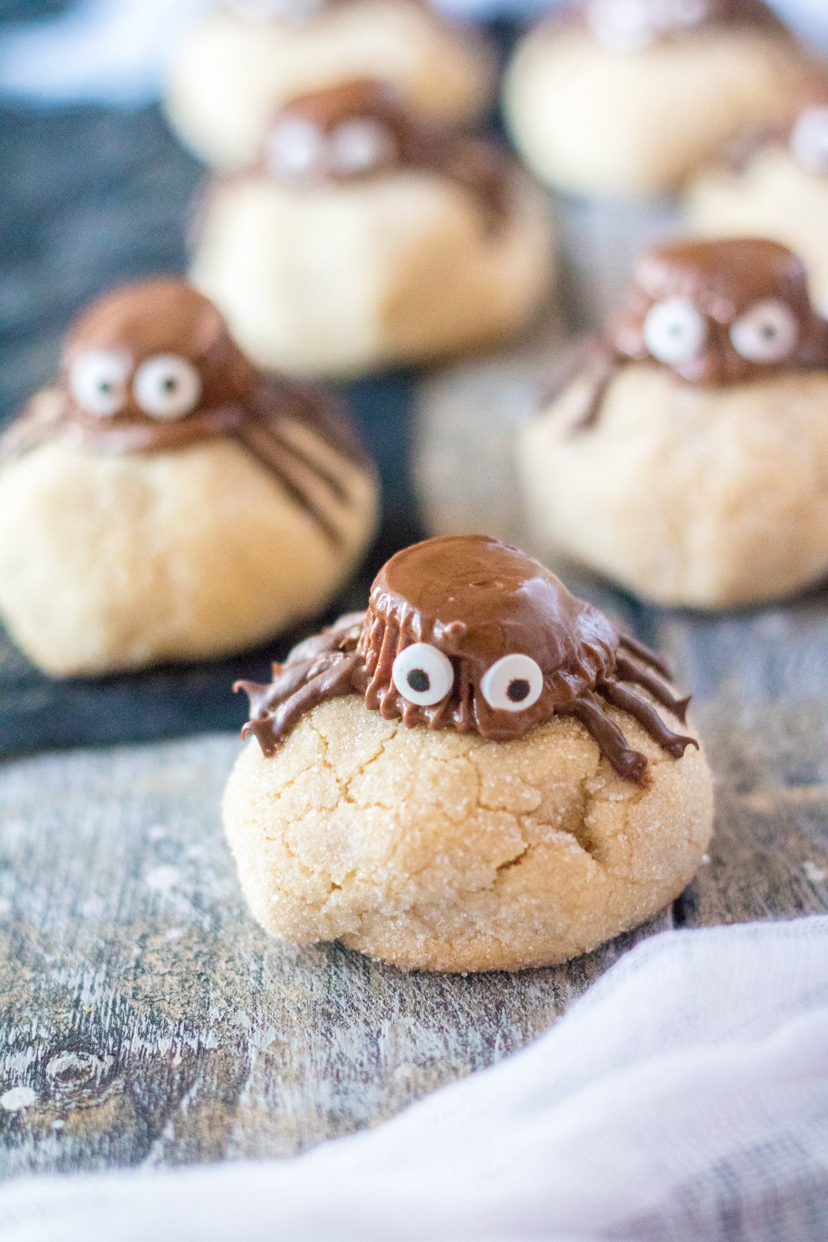 spider peanut butter cookies