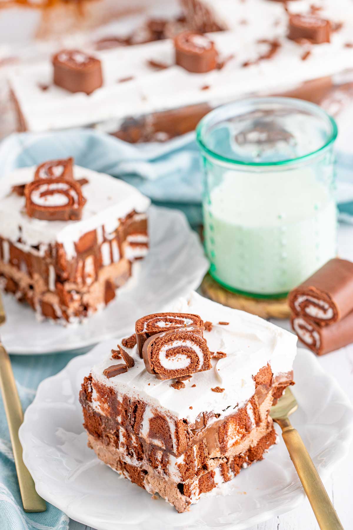 Birthday Party Ice Cream Cake Roll