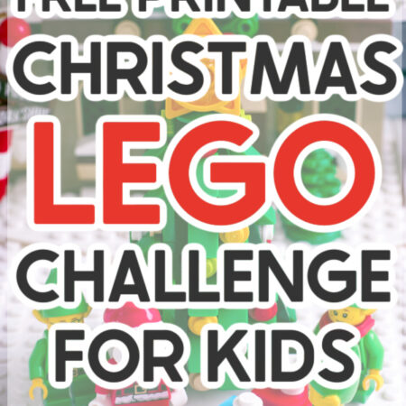 Christmas legos with text on top