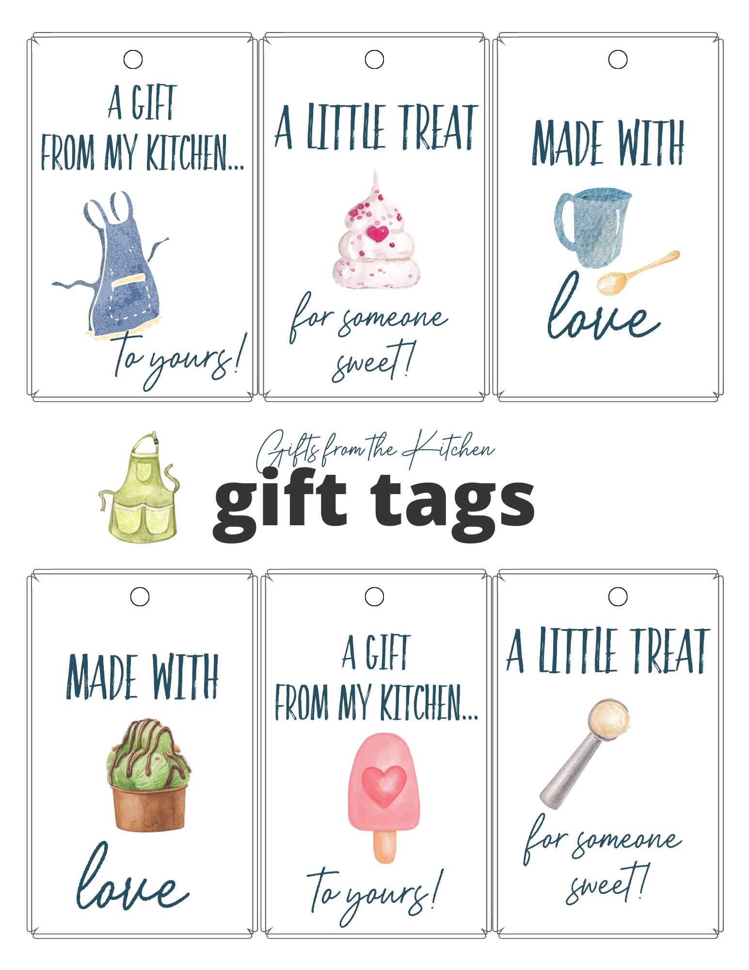 printable made with love gift tags