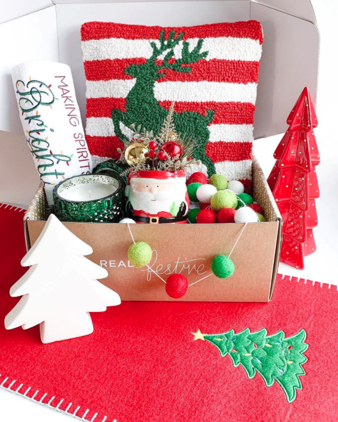 Ready Festive box of Christmas goodies