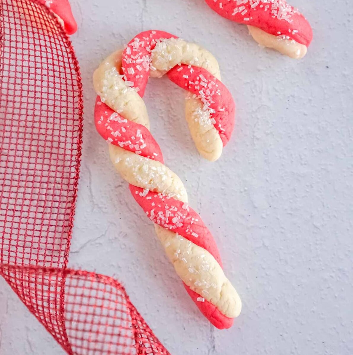 Candy Cane Cookies