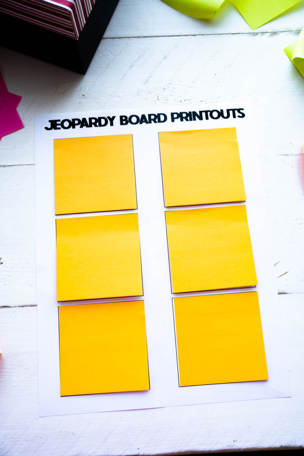 Free Printable Christmas Jeopardy Game - Play Party Plan