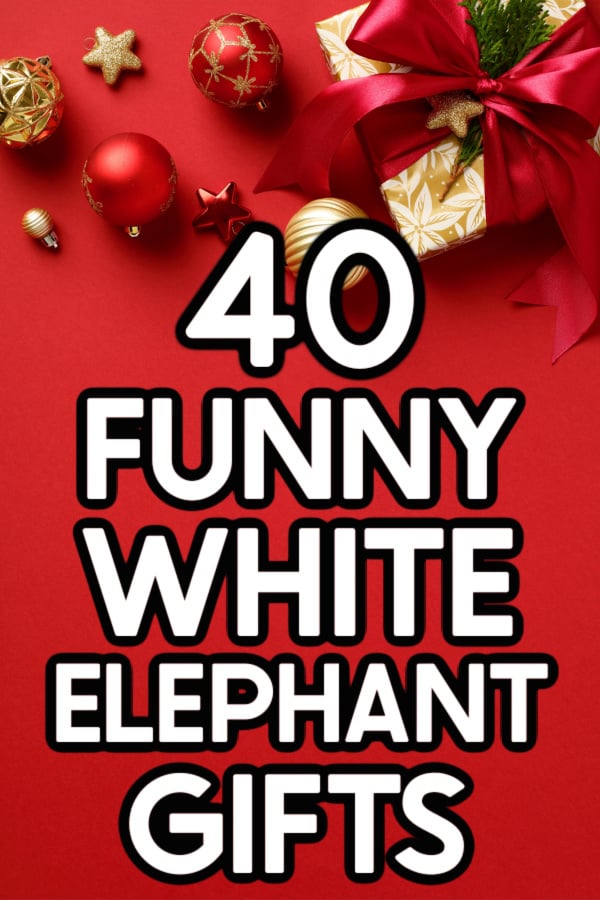 40 Funny White Elephant Gift Ideas Under $30 - Play Party Plan