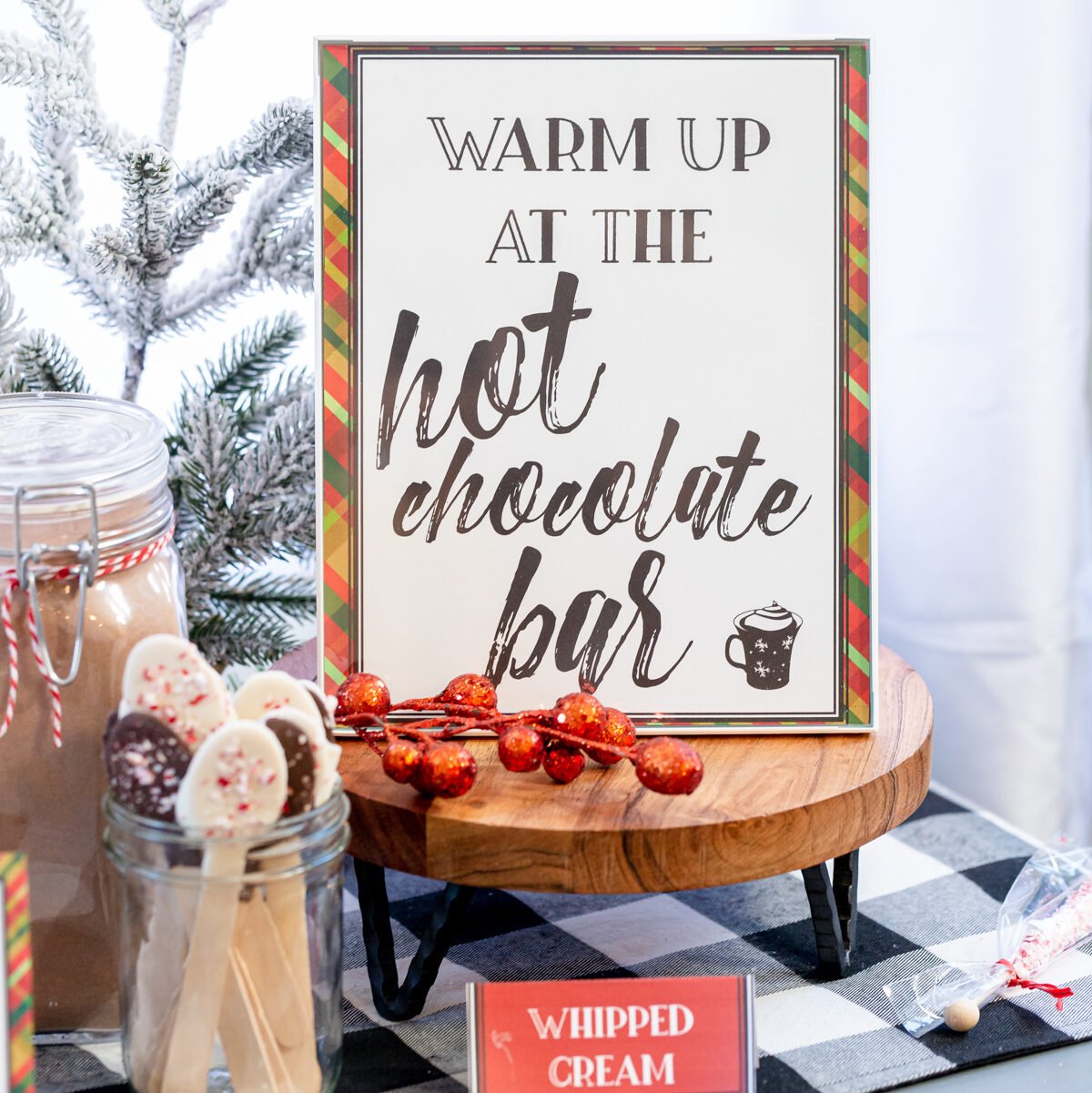 Hot Chocolate Bar Kit PRINTABLE, Hot Cocoa Bar, Christmas Hot Chocolate  Station, Hot Cocoa Bar Decor, Hot Chocolate Bar Sign, Tags, Labels 