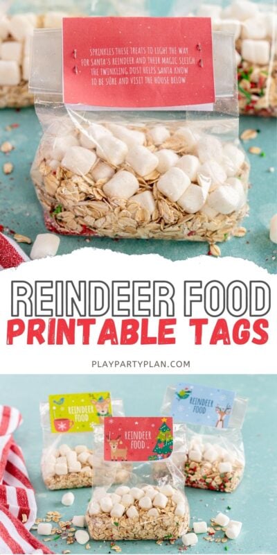 Free Printable Reindeer Food Tags - 21