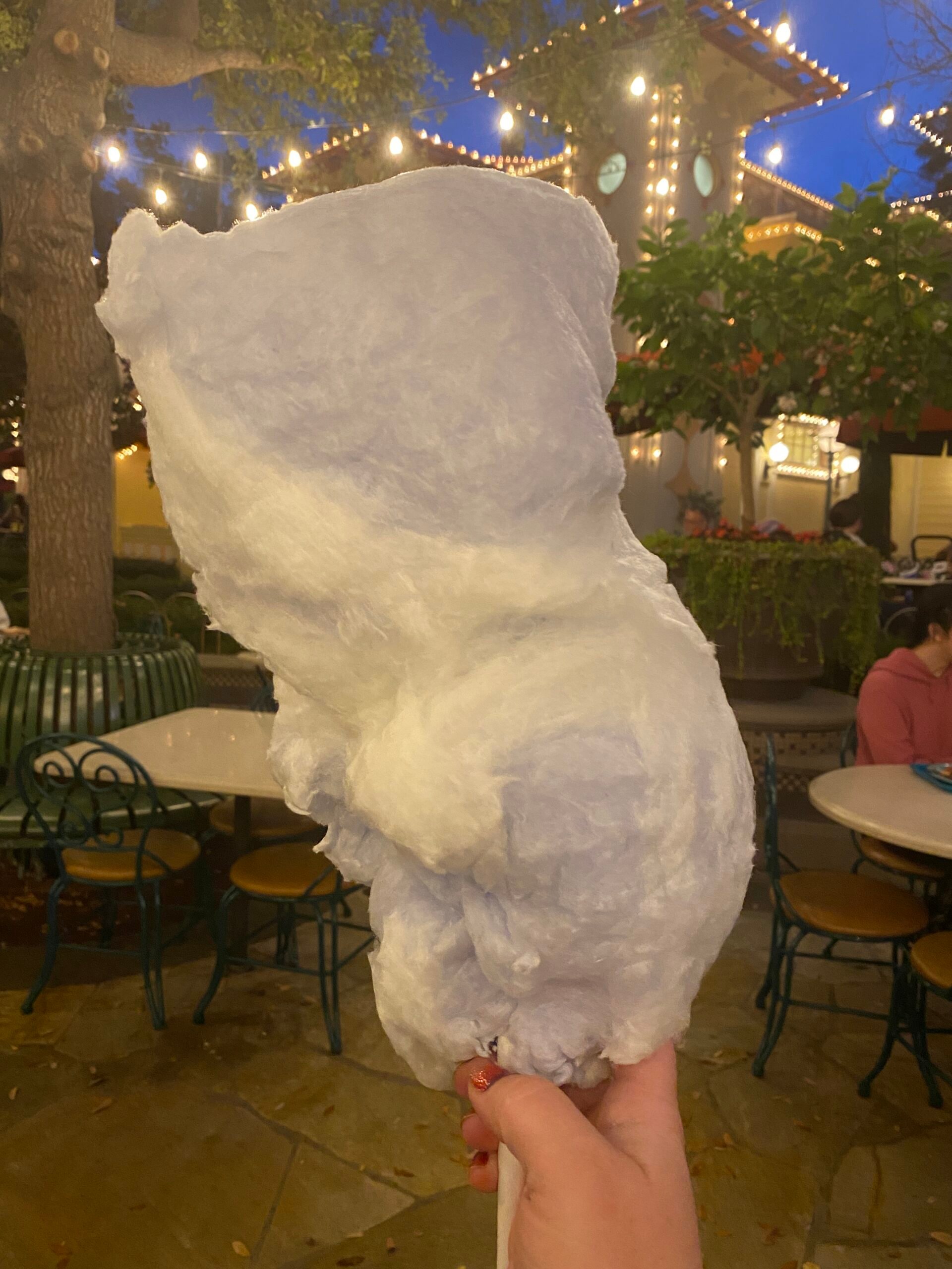berry cotton candy at Disneyland
