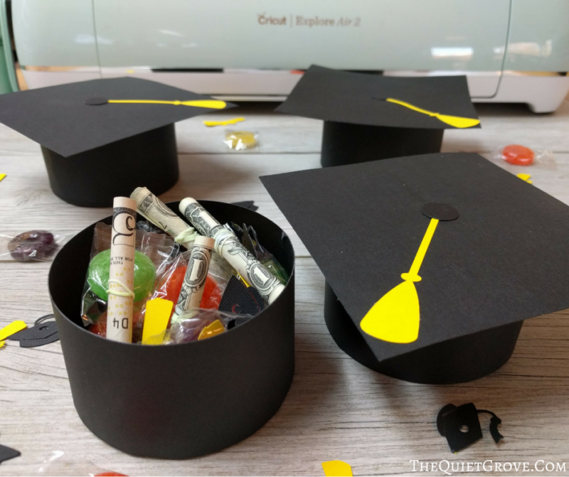 graduation cap box