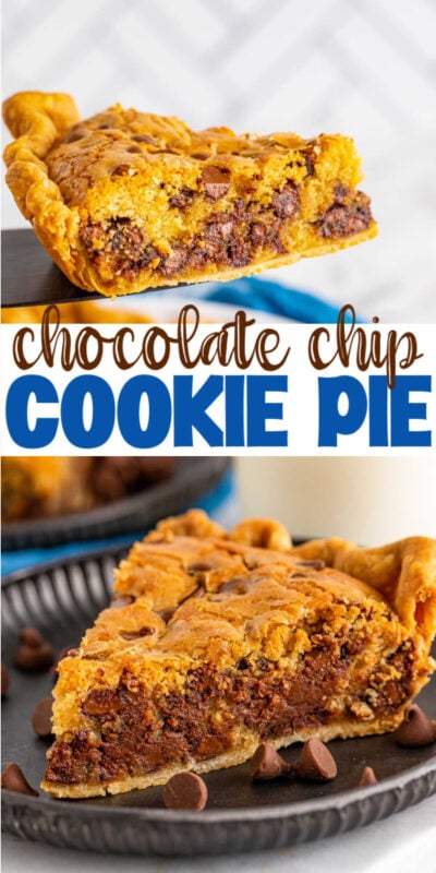 The Best Chocolate Chip Cookie Pie - 44