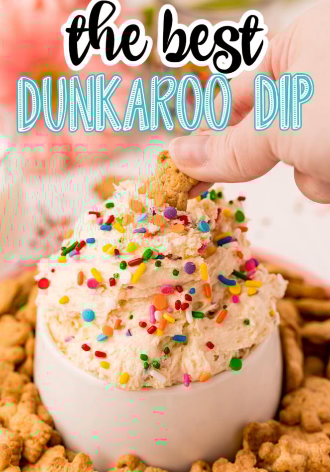 Easy Dunkaroo Dip {4 Ingredient Funfetti Cake Dip} Play Party Plan